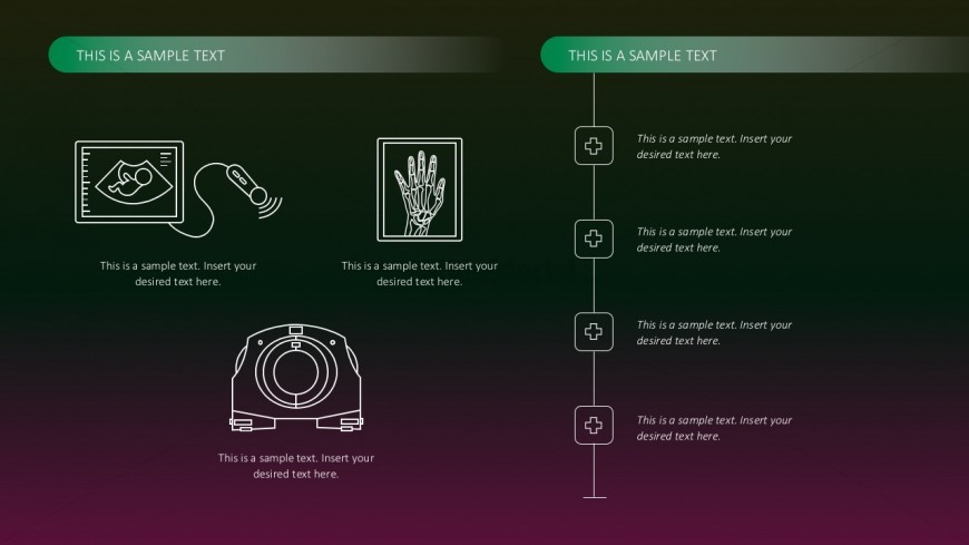 Healthcare Technology PowerPoint Shapes Vectors  