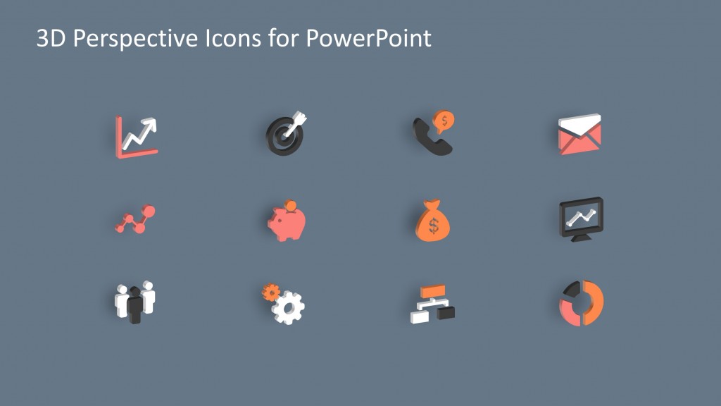 Business Icons in 3D for PowerPoint Infographics - SlideModel