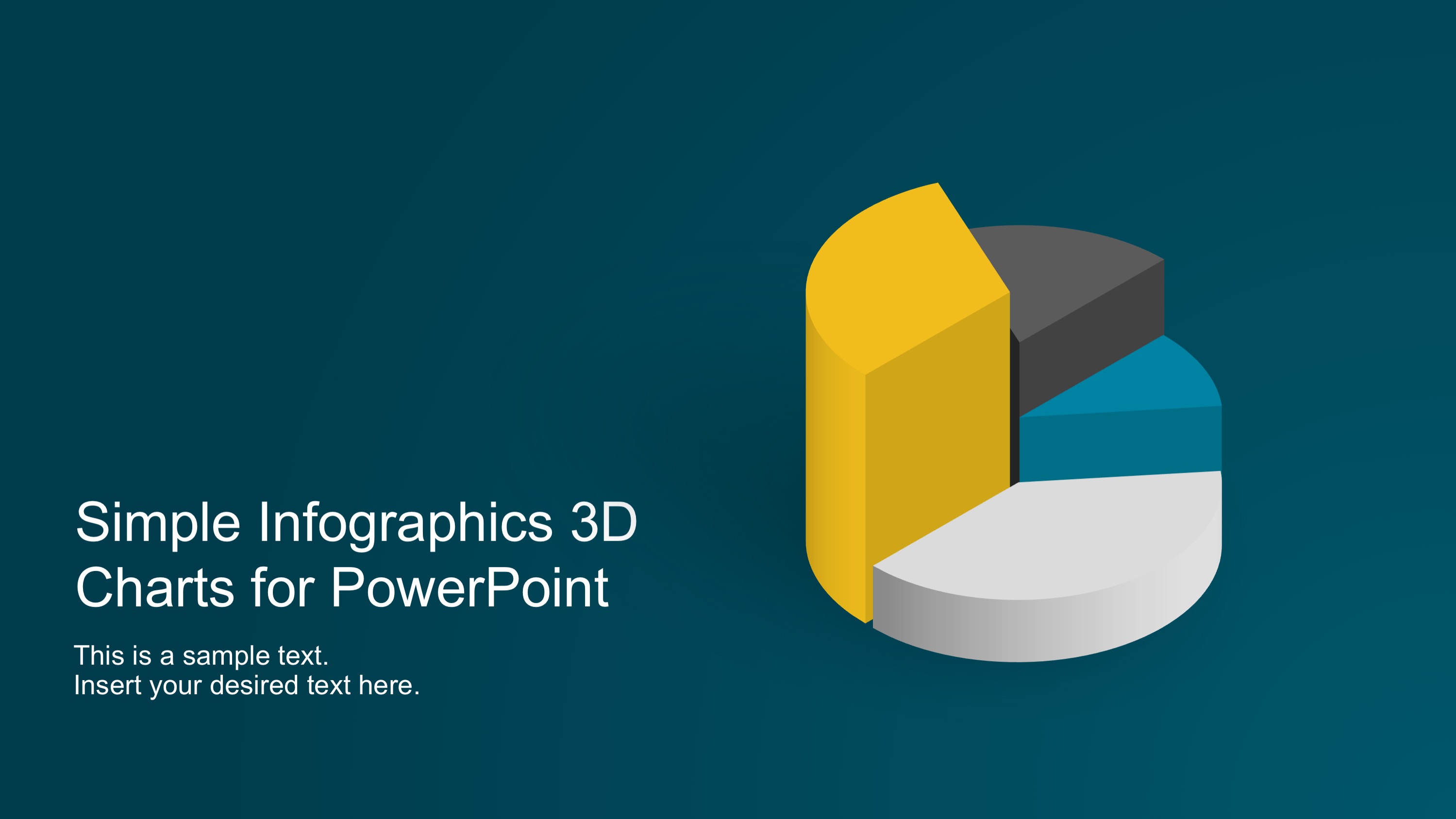 Simple Infographics 3d Charts For Powerpoint Slidemodel - Vrogue