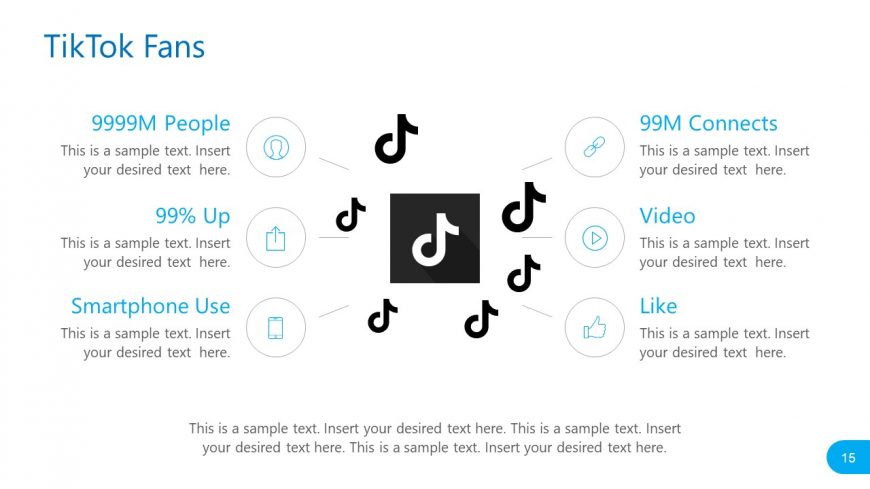 TikTok Fans Template Social Media Report