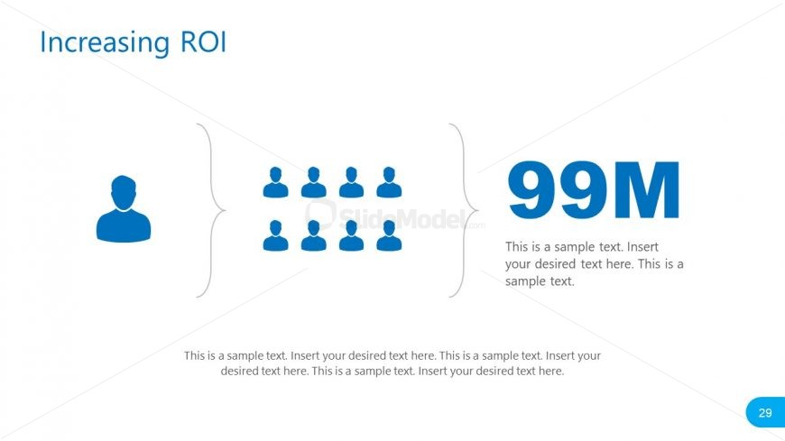 Report of Social media ROI PowerPoint 