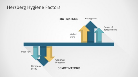 Two Way Factor Arrows Diagrams PowerPoint