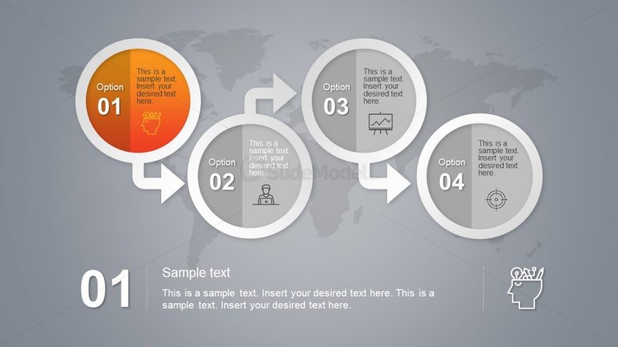 Gradient Color Effect Diagram