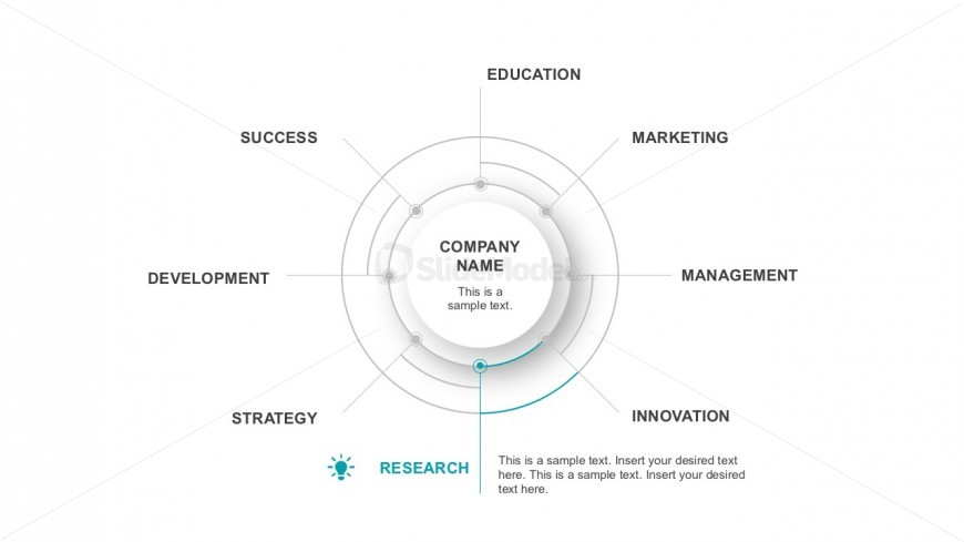 8 Steps Round Infographic PowerPoint Templates