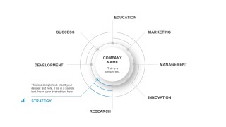 8 Segment Circle Vector PowerPoint Infographics