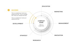 8 Steps Process Flow Diagram For Business