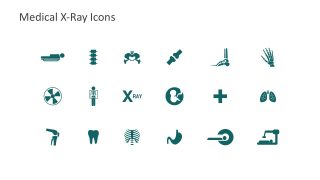 Editable Icons for Medical Radiology 