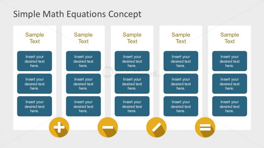 Nice Chart Layouts with Math Equations Design