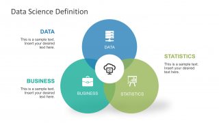 PPT Templates Venn Diagram Data Science