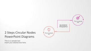 2 Step Process Diagrams for PowerPoint