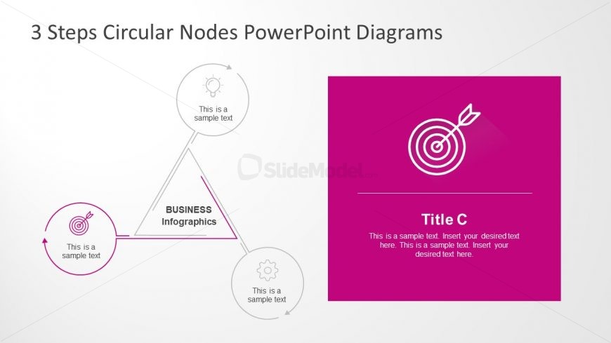 Dartboard and Arrow Infographic Presentation