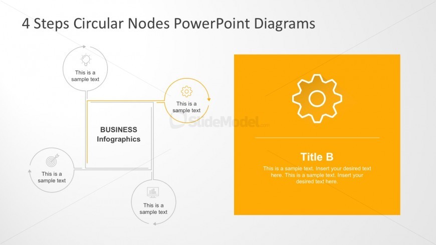 PowerPoint Circular Nodal Diagrams with Icons