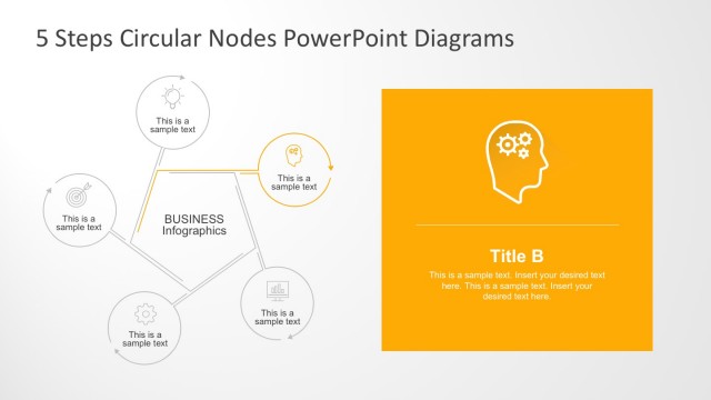 5 Steps Presentation Diagrams for PowerPoint