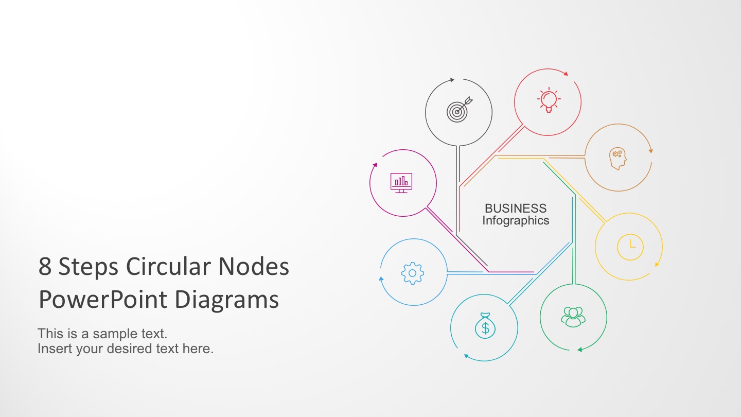 Process Flow Chart Infographics for Business