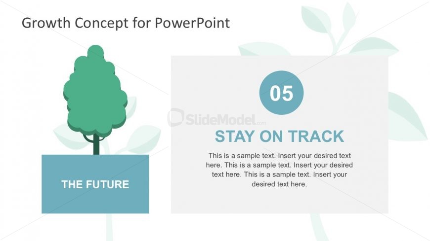 Business Success Metaphor Slide in PowerPoint