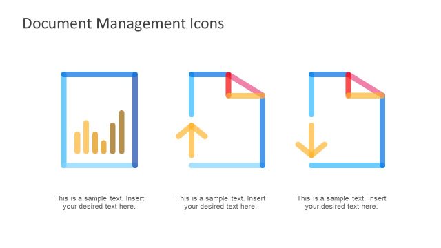 Data Records and Analysis Chart Icons