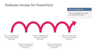 Creative Arrow Vectors with 5 Steps