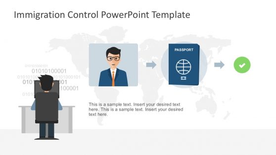 Passport Authentication PowerPoint Template