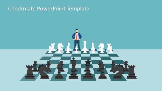 Checkmate Metaphor PowerPoint Template