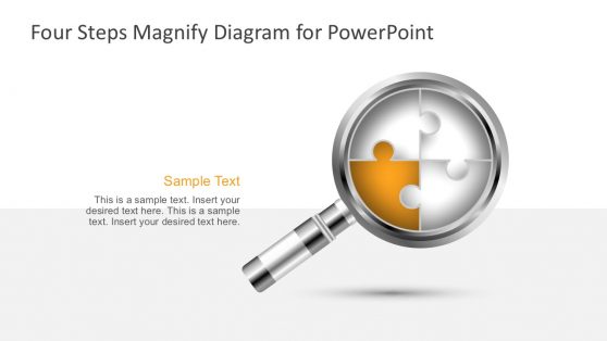 2D Magnifier Diagram Template