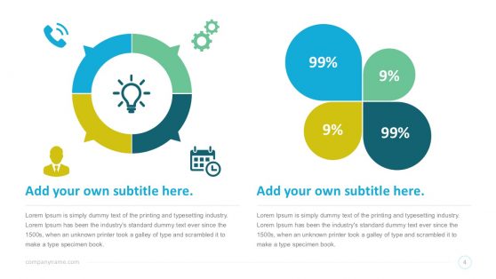 Business Infographic Dashboard Template