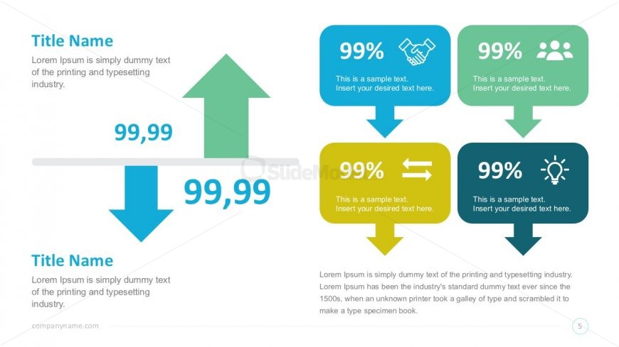 Statistics Data Charts Infographic Slides