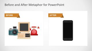 Technology Gadgets PowerPoint Metaphor Shapes