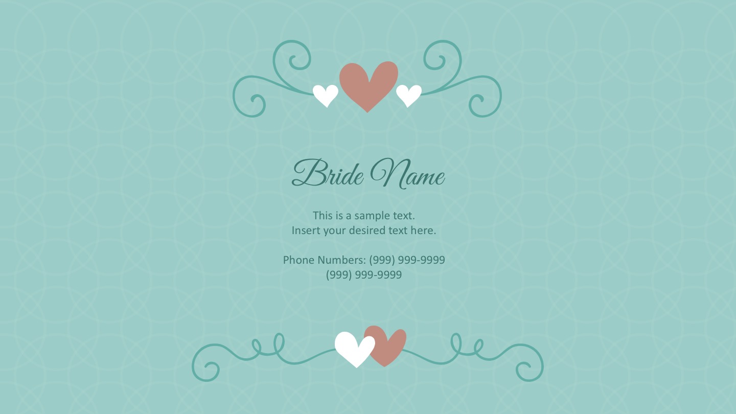 Wedding Cards Powerpoint Templates Slidemodel