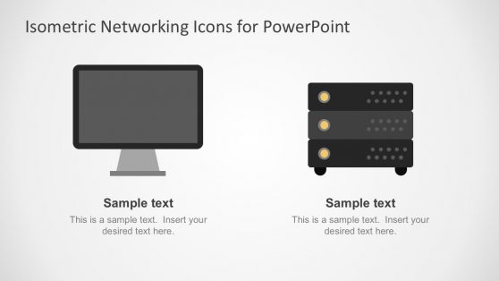 Network Tech Illustration Set Vectors