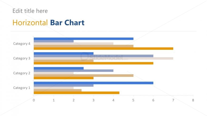 Horizontal Bar Chart Presentation Slidemodel