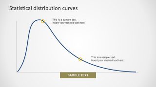 Left Bell Shape Curve with Circle Icon