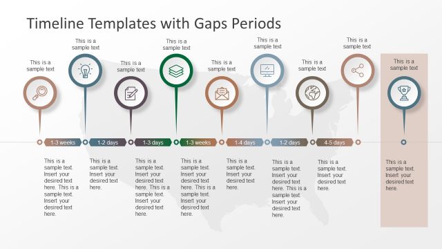Timeline Templates with Gaps Periods