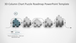 Arrow Dotted Timeline Path Slide