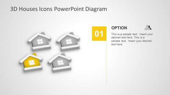 3D Diagrams of Houses PPT