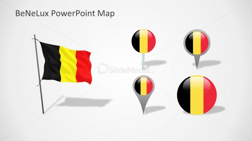 Different Geographical Location Marker Shapes