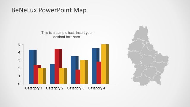 3D Data Driven Bar Chart Slide