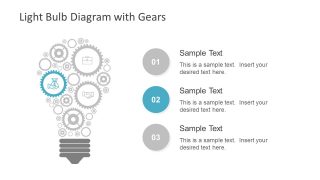 Bullet List Text Placeholders for Diagram