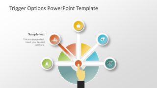 Circular Diagram of Decision PowerPoint