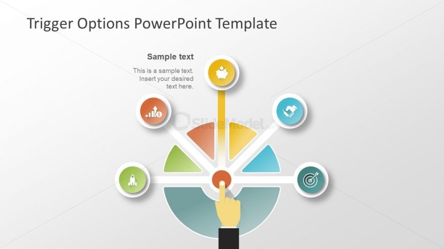 Trigger Option Slide of PowerPoint Template