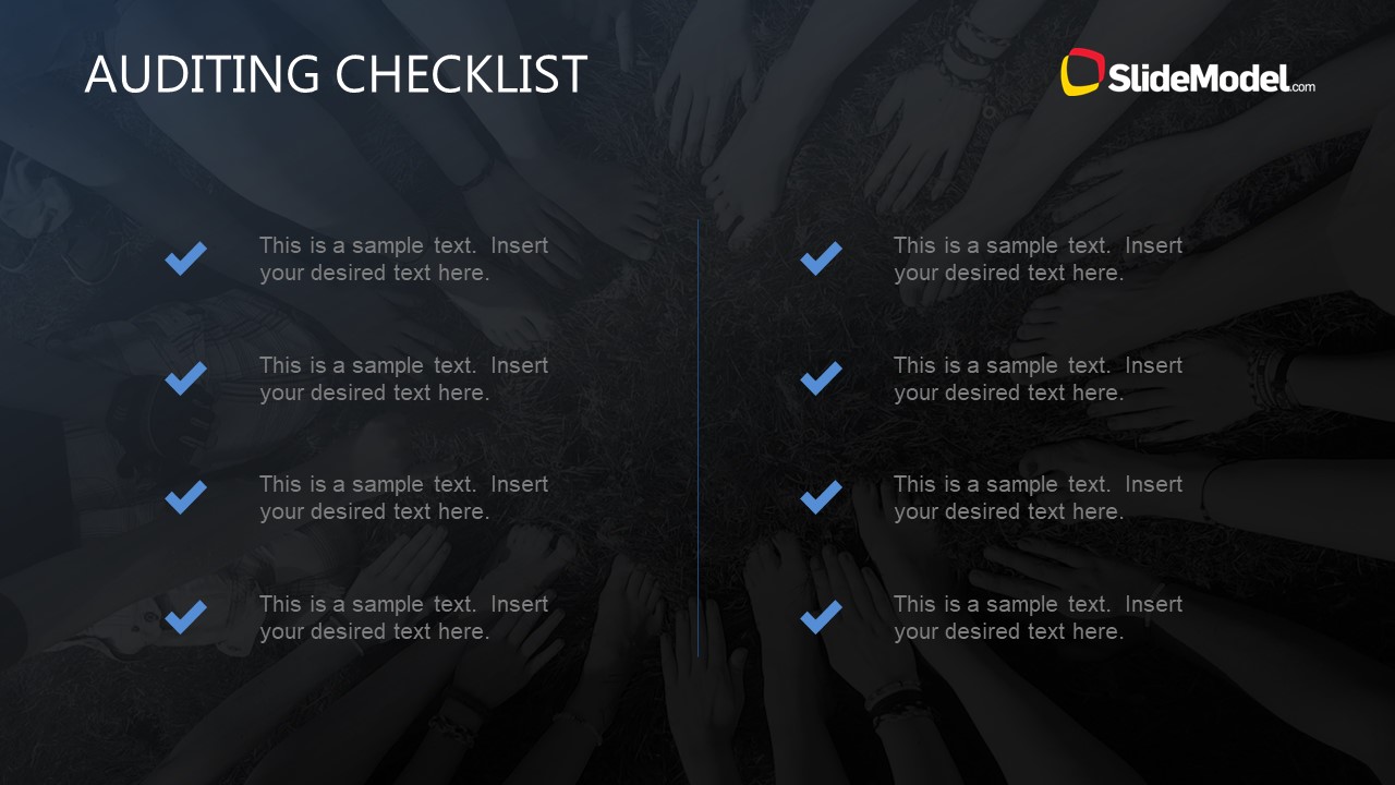 Slide Design for Checklist Concepts