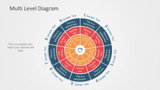 Editable Circle Business Template Slide