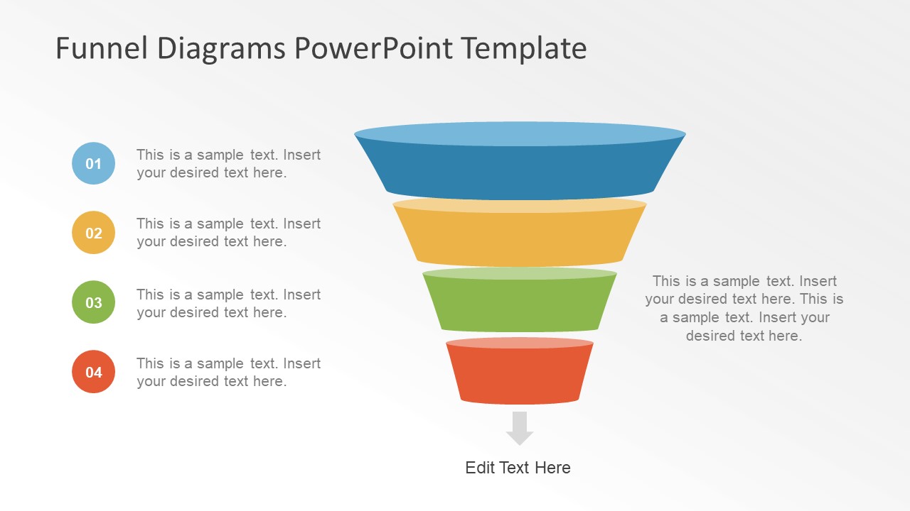 Powerpoint Marketing Funnel Template