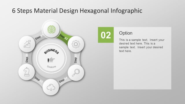 Circular Icons Hexagonal Presentation
