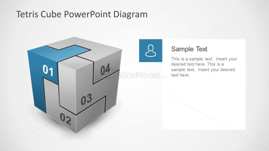 Creative Tetris Design Cube Presentation