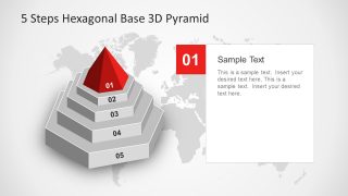 Pyramid Head Shape Hexagonal Slide