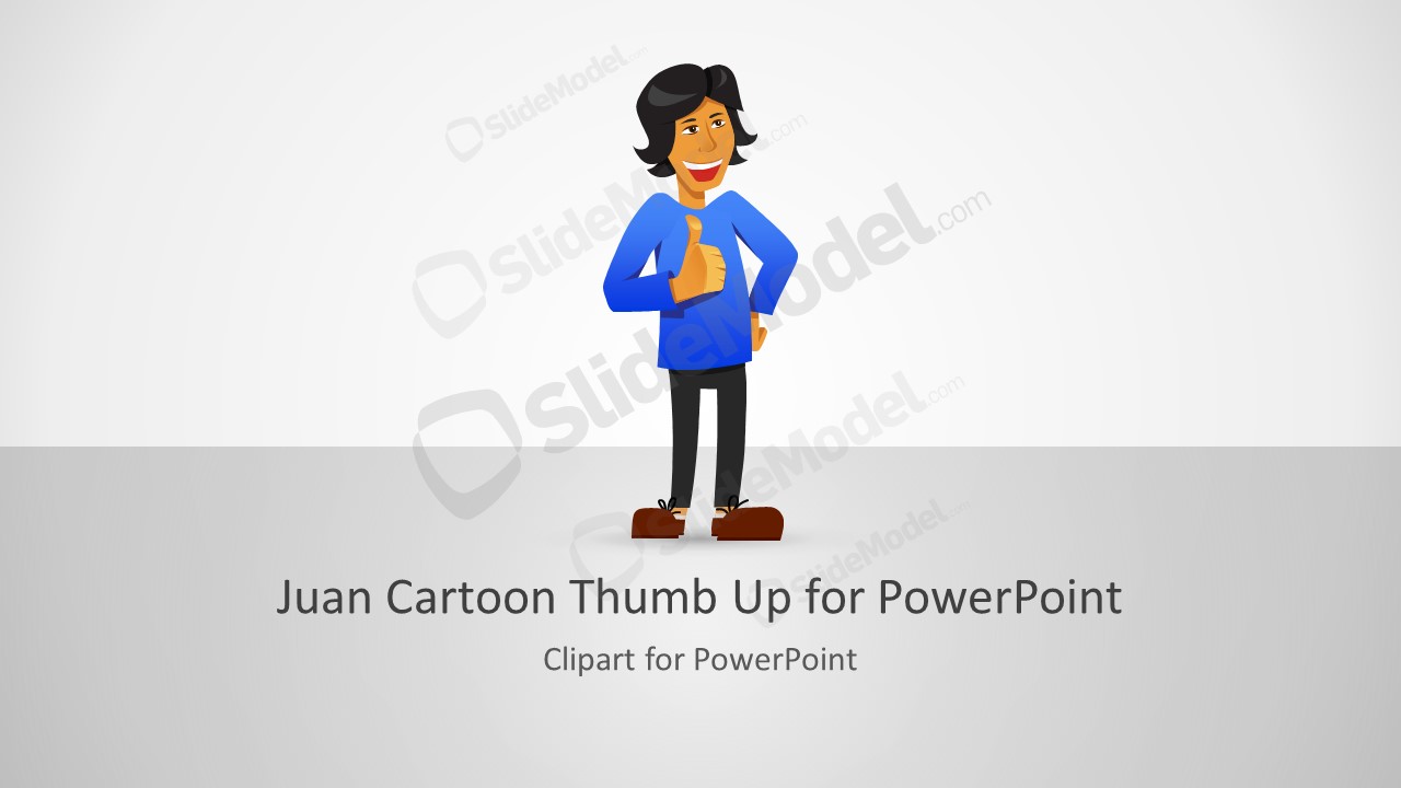 Cartoon Clipart Slide Thumb Up