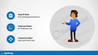 Customizable PowerPoint Template Cartoon