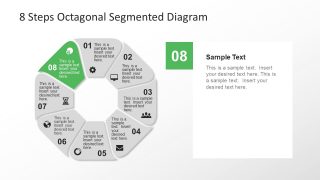 Pie Chart Icon Template Presentation