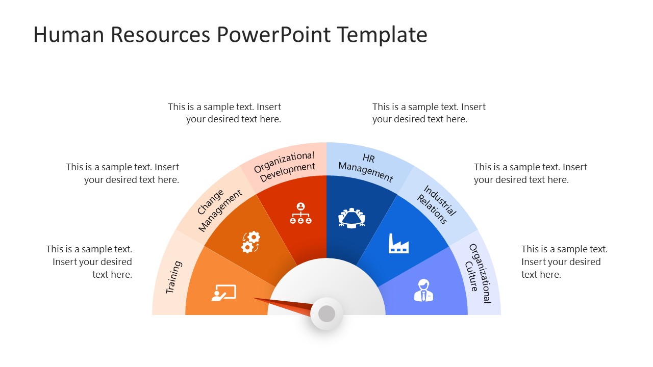 PPT Template for Human Resources Diagram Presentation 