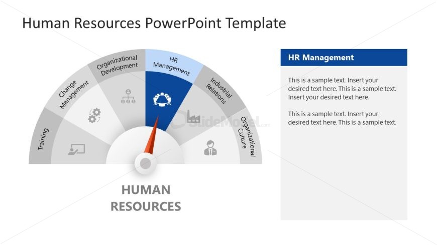 Human Resources Diagram PPT Template